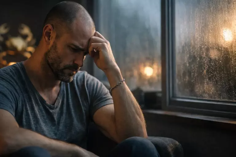 Cancer man emotionally overwhelmed: why he goes quiet