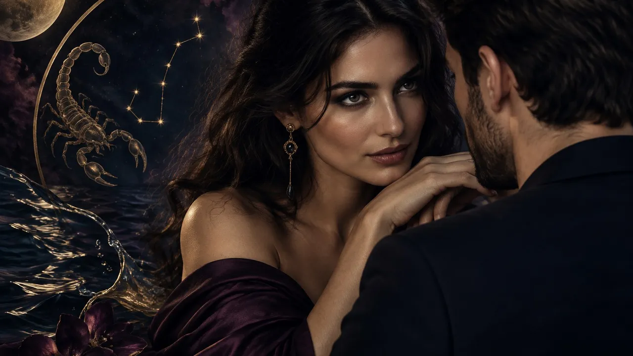 Signs a Scorpio woman likes you relationship illustration