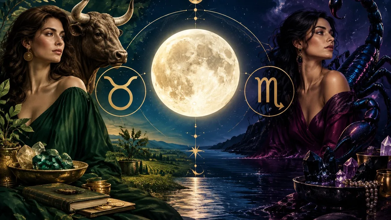 Taurus Scorpio axis during the October 2026 full moon